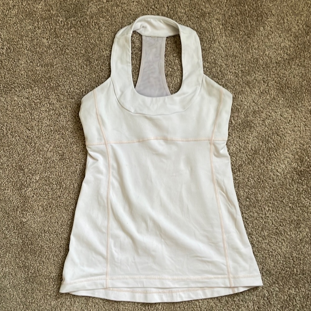 Lululemon Pale pink tank